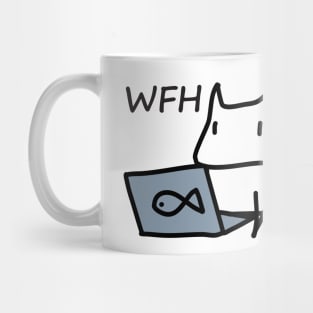 Lazycat Mashumaro - WFH work from home Mug